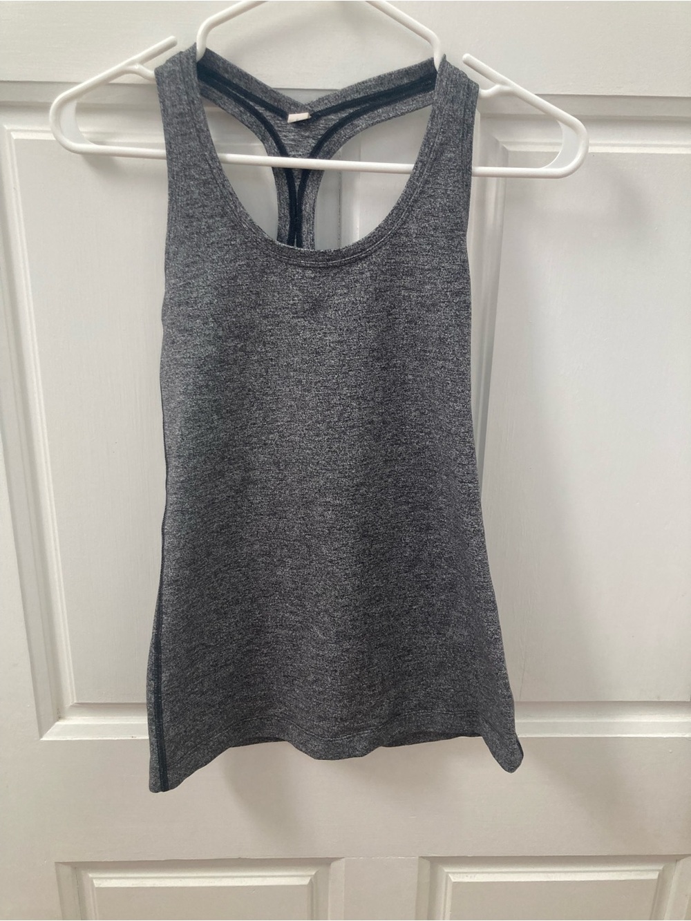 lululemon athletica Charcoal Gray Racerback Tank